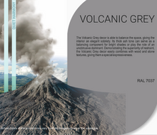 画像をギャラリービューアに読み込む, メラミンバーチ｜Volcanic Gray（グレー）
